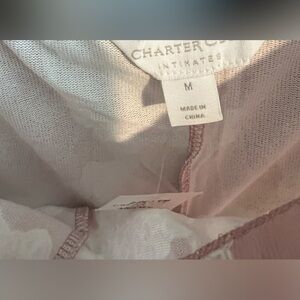 Rose and white Charter club pajamas